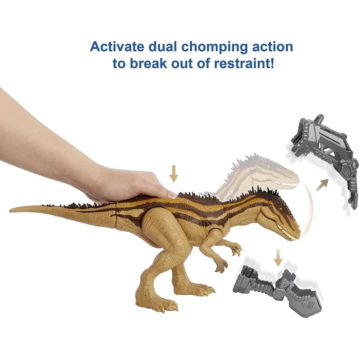 Mattel HBX39 Jurassic World Mega-Zerstörer-Dinosaurier Carcharodontosaurus – Bild 3