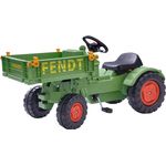 BIG - Fendt Geräteträger - Kindertraktor, Spielfahrzeug mit Präzisionskettenantrieb, 3-fach verstellbarer Sitz, bis 50 kg, Fendt Lizenz, für Kinder ab 3 Jahren