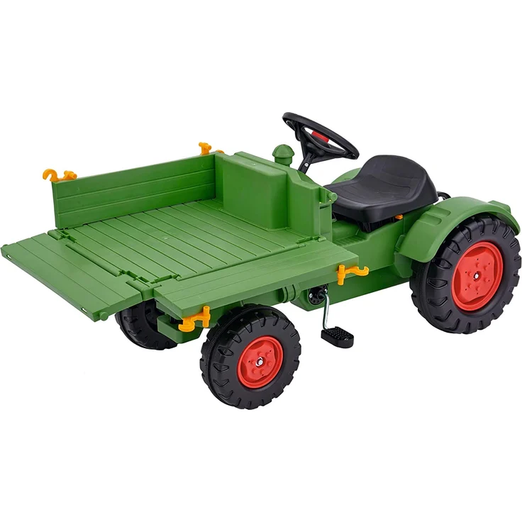 BIG - Fendt Geräteträger - Kindertraktor, Spielfahrzeug mit Präzisionskettenantrieb, 3-fach verstellbarer Sitz, bis 50 kg, Fendt Lizenz, für Kinder ab 3 Jahren – Bild 2