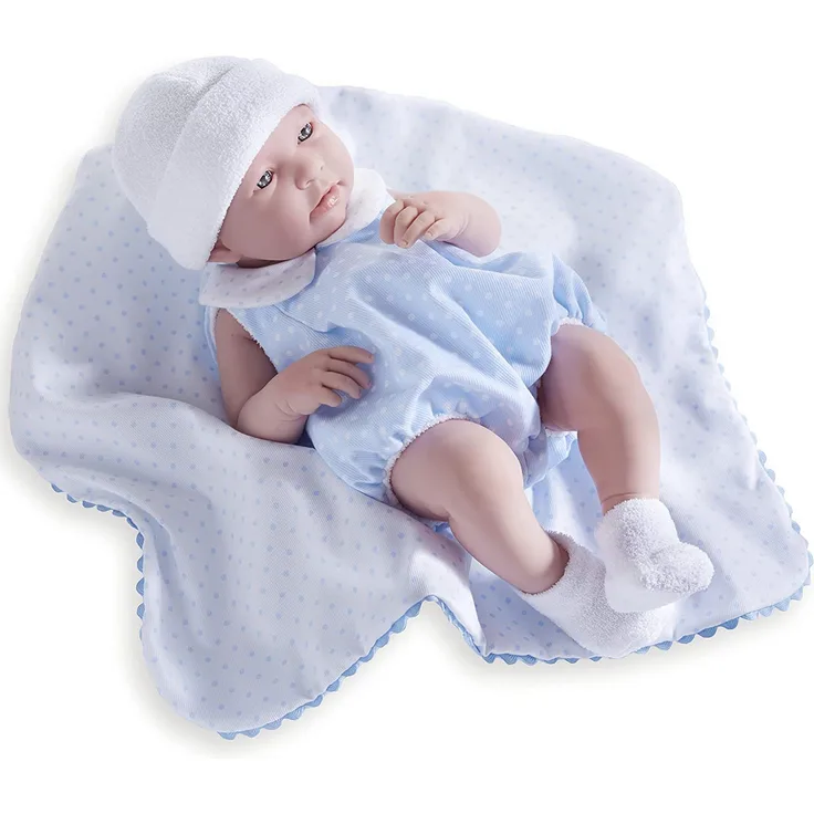 JC Toys La Newborn - Realistische 17 'Anatomisch korrekte' REAL BOY 'Babypuppe