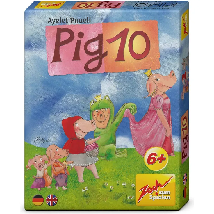 Zoch Noris 601105052 Pig 10, Kartenspiel