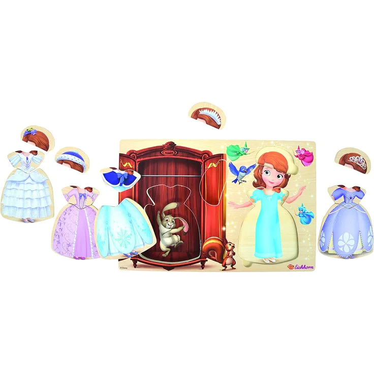 Eichhorn 100003358 - Disney Sofia The First - Umzieh Puzzle
