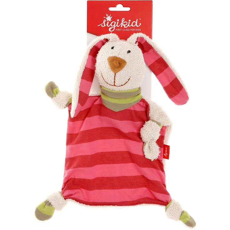 sigikid, Mädchen, Schnuffeltuch Hase, Rosa/Pink, 40594 – Bild 7