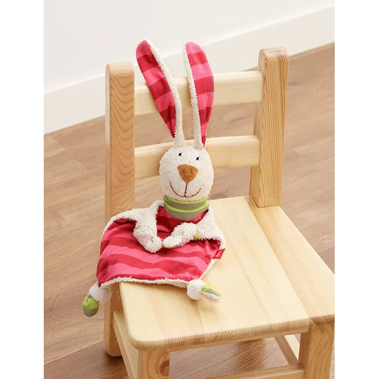 sigikid, Mädchen, Schnuffeltuch Hase, Rosa/Pink, 40594 – Bild 3
