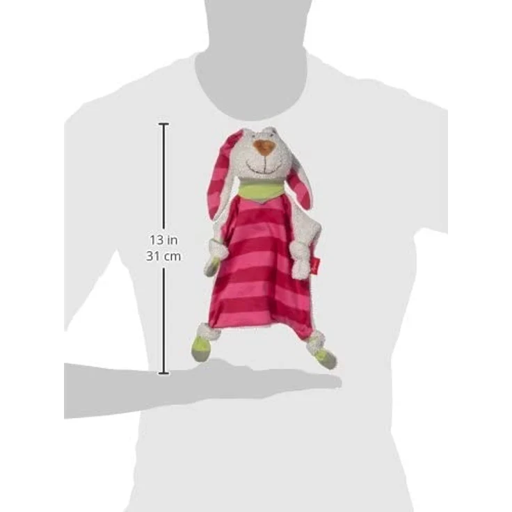 sigikid, Mädchen, Schnuffeltuch Hase, Rosa/Pink, 40594 – Bild 8