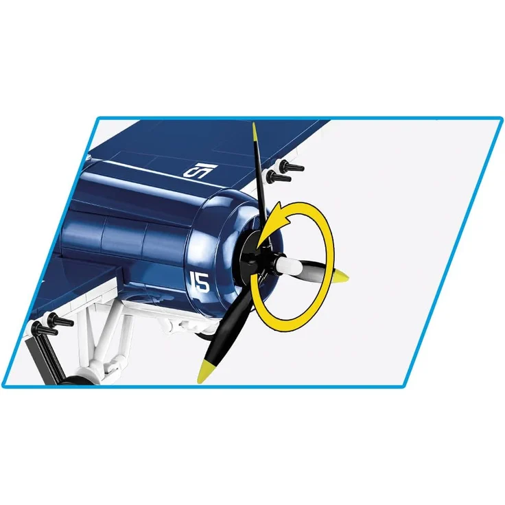 Cobi Historical Collection F4F Wildcat- Northrop Grumman 5731 – Bild 9
