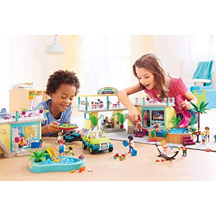 PLAYMOBIL 70435 - Family Fun Bungalow mit Pool – Bild 6