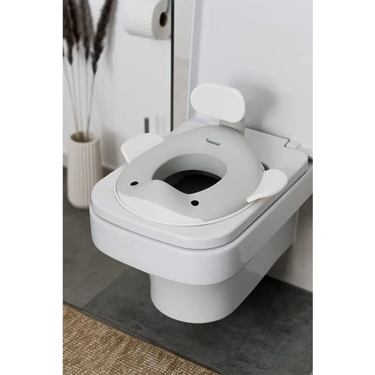 Kindsgut Toilettenaufsatz Wal hellgrau – Bild 2