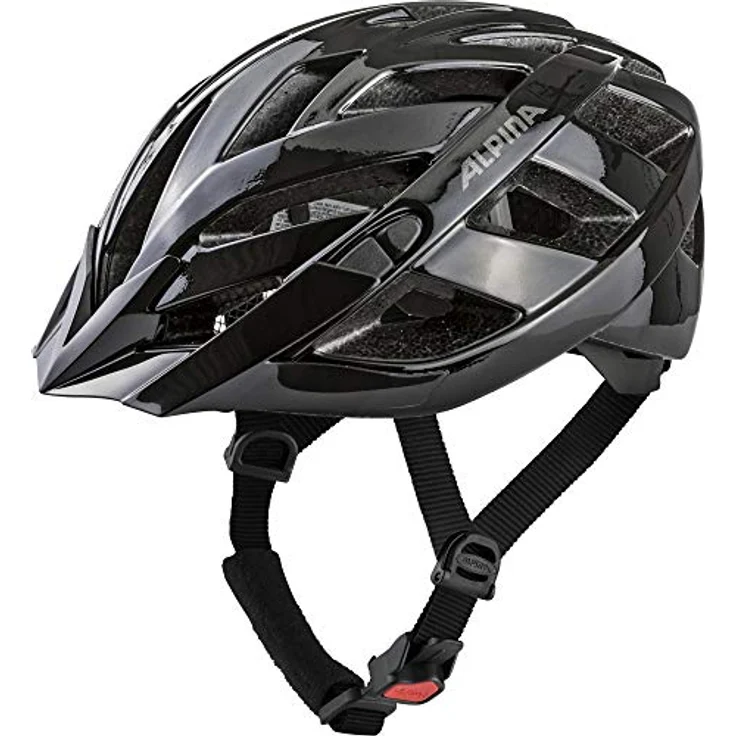 Alpina Panoma Classic Black, Größe 52 - 57 cm - Fahrradhelm, Farbe Schwarz – Bild 3