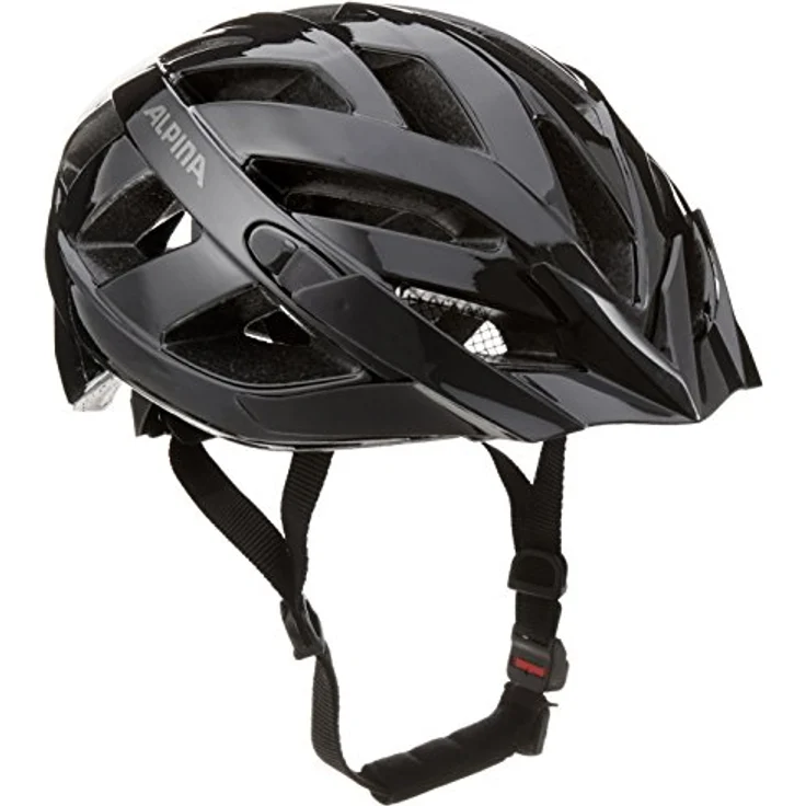 Alpina Panoma Classic Black, Größe 52 - 57 cm - Fahrradhelm, Farbe Schwarz – Bild 1