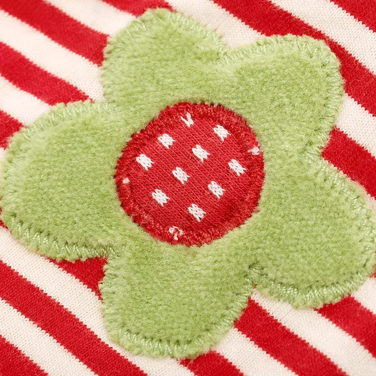 sigikid, Mädchen, Schnuffeltuch Organic Collection, Schaf, Rot/Weiß, 40862 – Bild 5