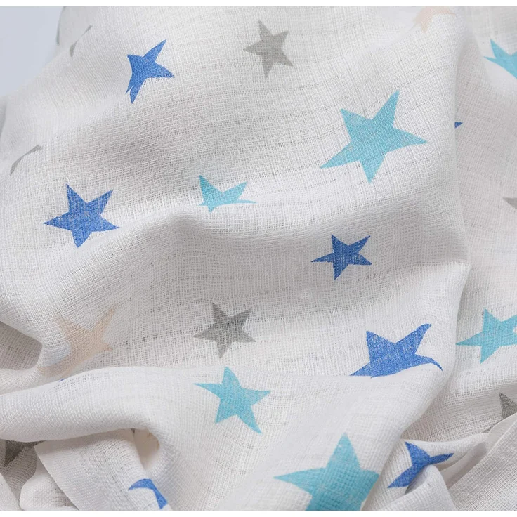 Clevere Kids Mulltücher 12er Pack | Jungs oder Mädchen | 70x80 | OEKO-TEX | made in EU (Set Jungs bedruckt) - Preisvergleich – Bild 8
