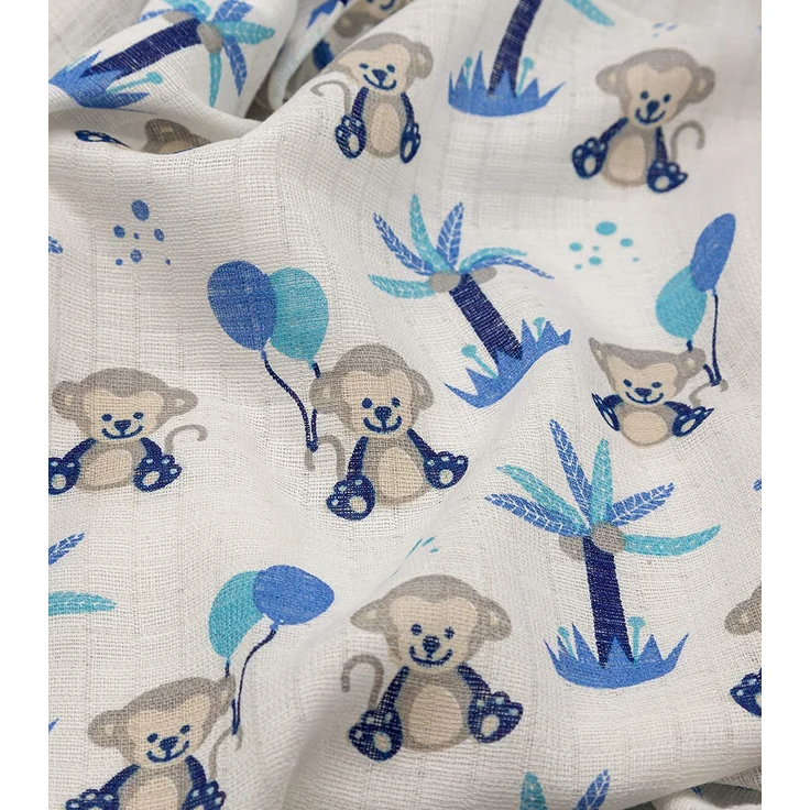 Clevere Kids Mulltücher 12er Pack | Jungs oder Mädchen | 70x80 | OEKO-TEX | made in EU (Set Jungs bedruckt) - Preisvergleich – Bild 6