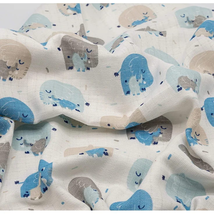 Clevere Kids Mulltücher 12er Pack | Jungs oder Mädchen | 70x80 | OEKO-TEX | made in EU (Set Jungs bedruckt) - Preisvergleich – Bild 5