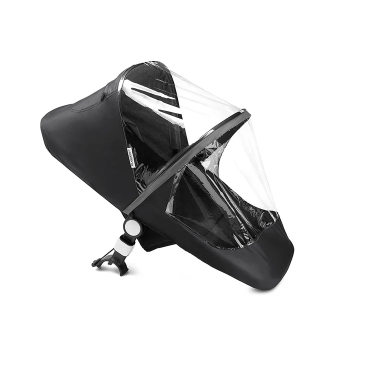 Bugaboo Fox/Cameleon High Performance Regenabdeckung, Schwarz – Bild 2