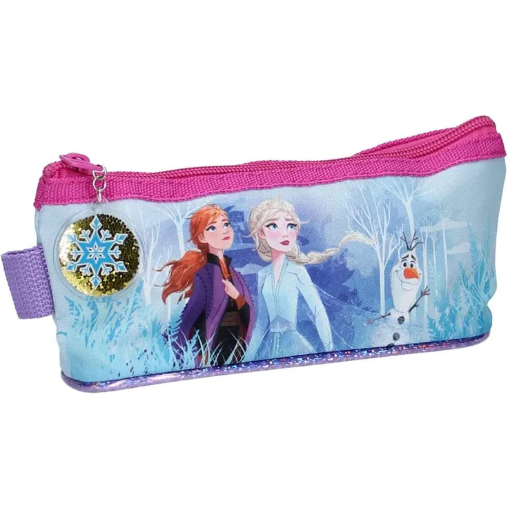 Disney case Frozen II Find the Way 20 x 9 cm blau