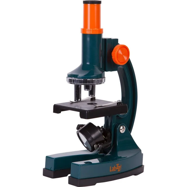 Levenhuk LabZZ M2 Optisches Mikroskop Orange Benzin Kunststoff 900x 100x 10x