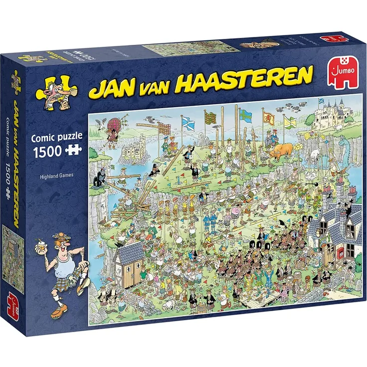 puzzlespiel Jan van Haasteren Highland Games 1500 Teile