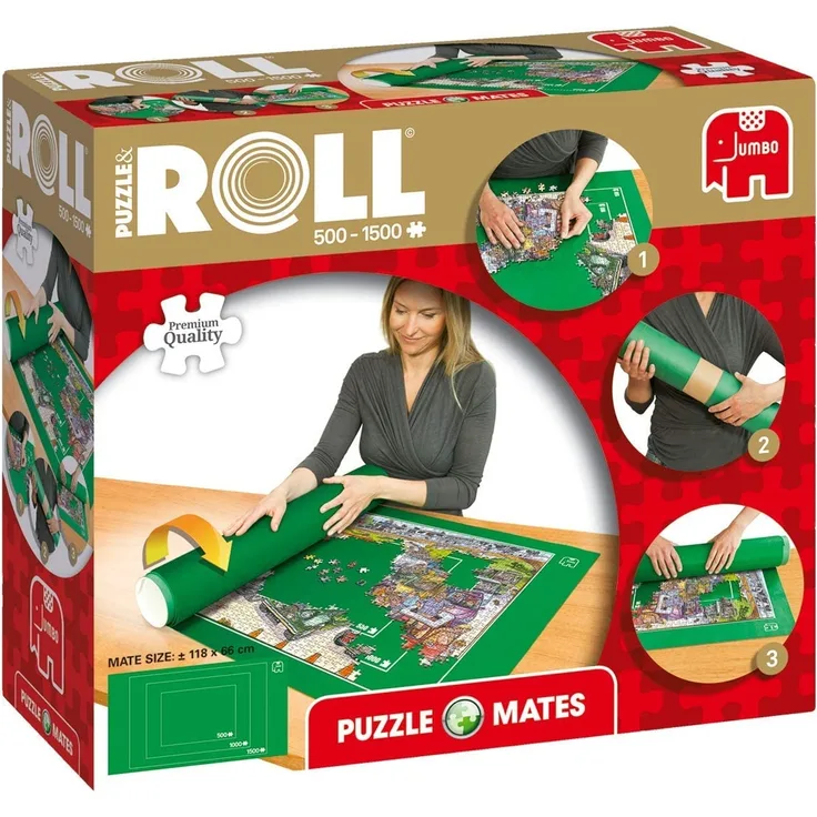 Jumbo Spiele - Puzzle & Roll bis 1500 Teile - Preisvergleich