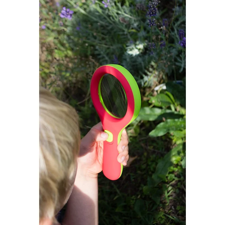 moses. 16124 Krabbelkäfer Lichtlupe | Lupe mit Licht für Kinder ab 3 Jahren | Mit 3 LEDs, Rot und Grün – Bild 5