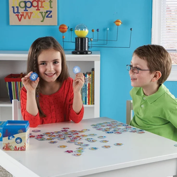 Learning Resources I Sea 10! Wer findet "Meer" Zehner? Mathespiel, – Bild 2
