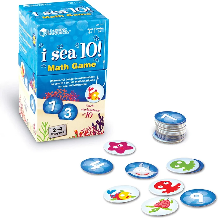 Learning Resources I Sea 10! Wer findet "Meer" Zehner? Mathespiel, – Bild 7