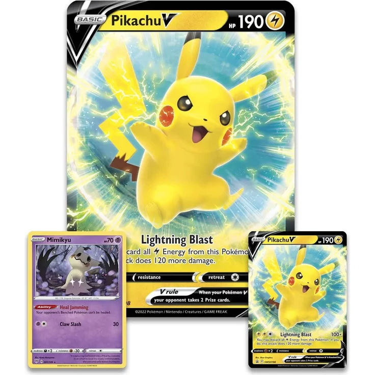 Pokémon Pikachu V Collection Box (englische Karten) – Bild 6