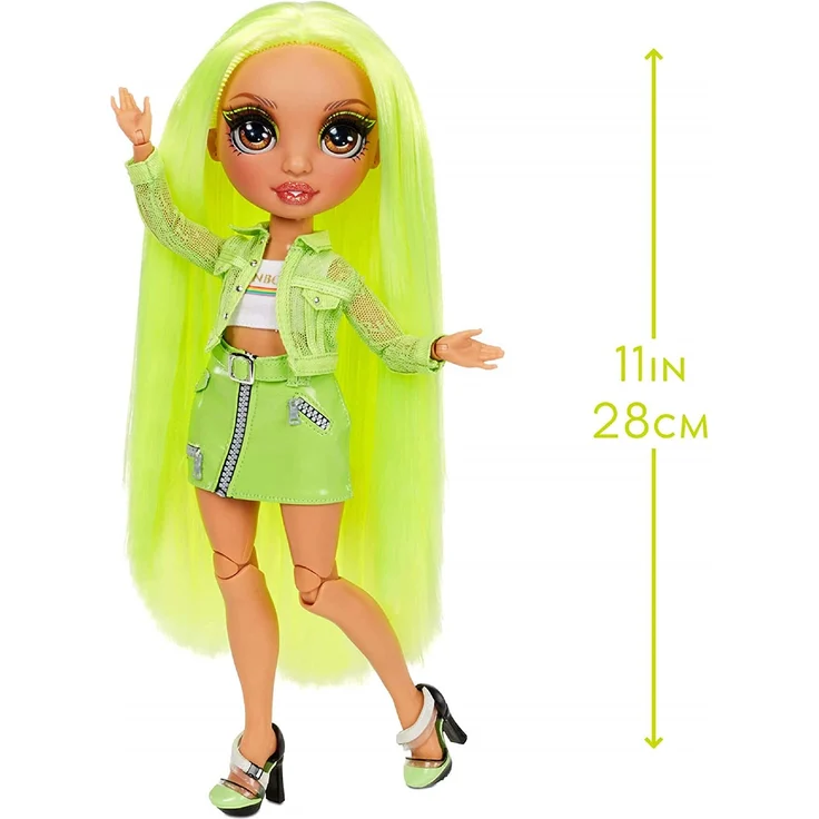 Rainbow High Fashion Doll- Karma Nichols (Neon) – Bild 4