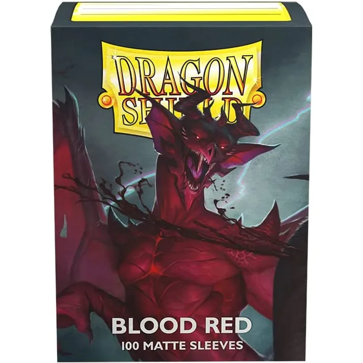 Dragon Shield: Matte – Blood Red 'Simurag' (100)