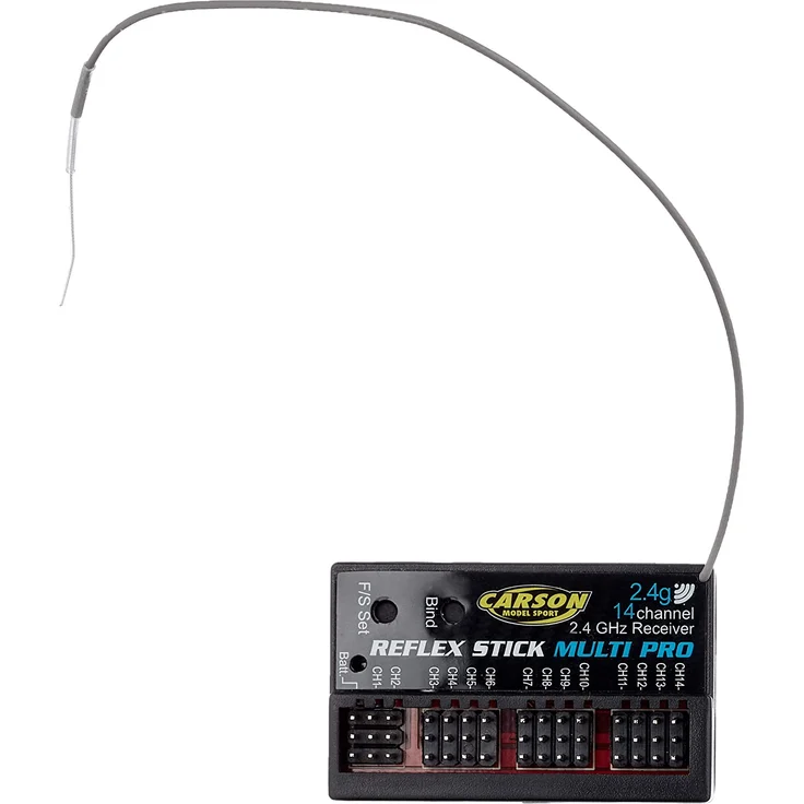 Carson 500501540 Modellsport Reflex Stick Multi Pro 14-Kanal Empfaenger 2,4GHz – Bild 3