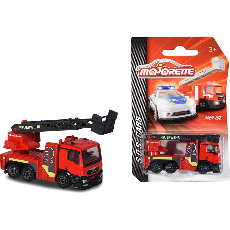 Majorette 212057181Q07 S. O. S. MAN TGS Rosenbauer Feuerwehr – Bild 6