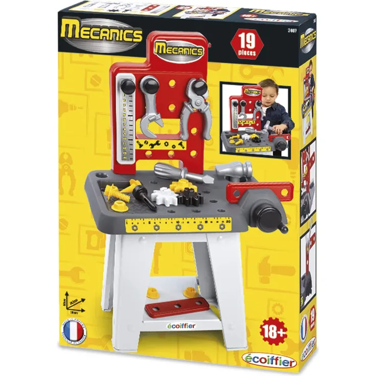 Werkbank Mecanics 19-teilig