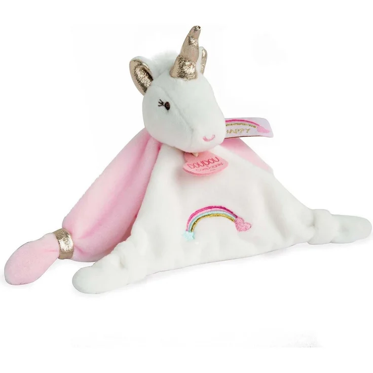 Doudou Einhorn Schmusetuch 20cm – Bild 2