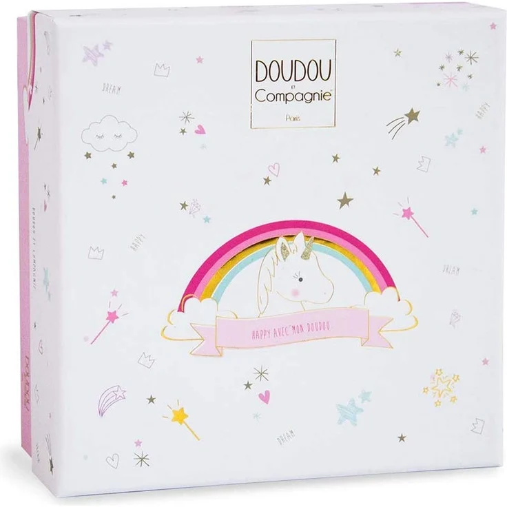 Doudou Einhorn Schmusetuch 20cm – Bild 3