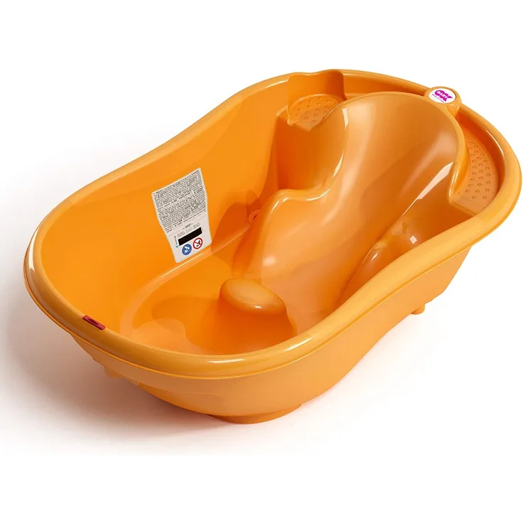 OK Baby N38234540X Onda - Baby-Badewanne, orange