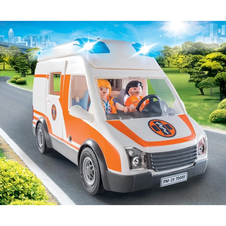 PLAYMOBIL® City Life Rettungswagen mit Licht und Sound – Bild 3