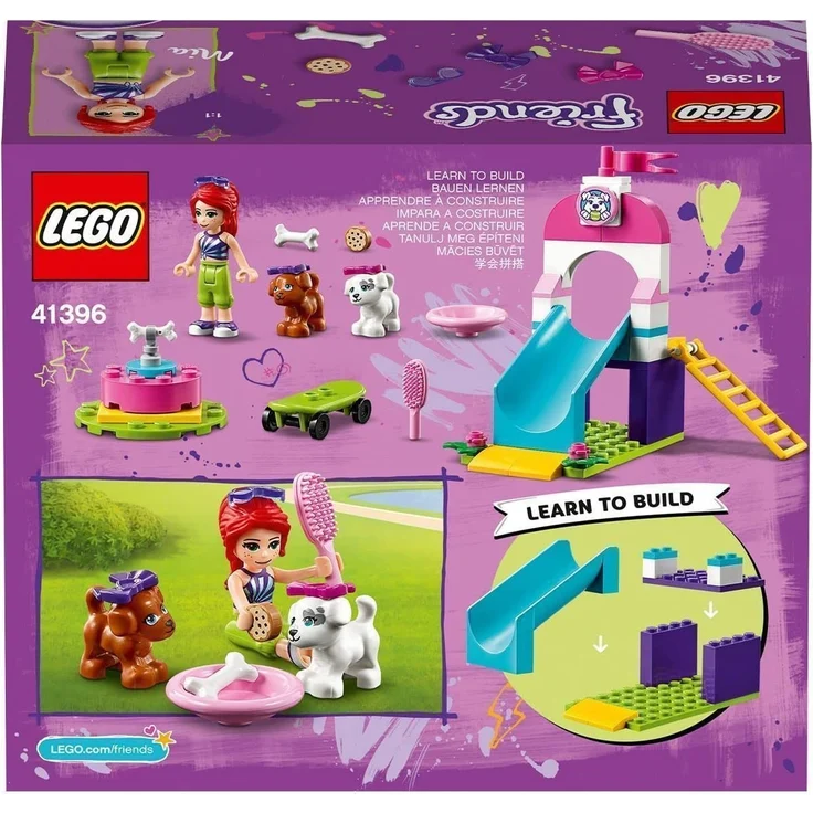LEGO 41396 Friends Welpenspielplatz mit Mia und 2 Hunde-Spielzeugfiguren 4+ – Bild 7