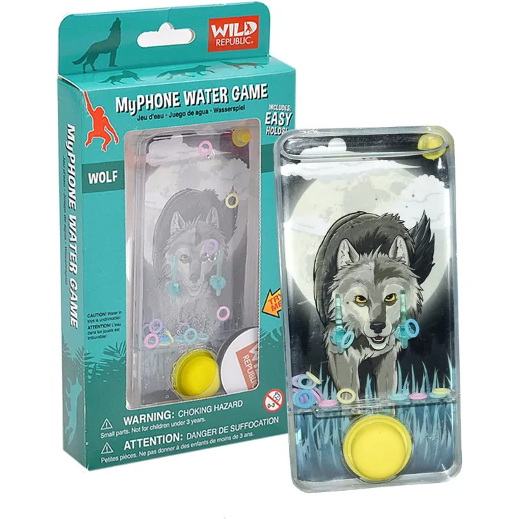 Wasserspiel Myphone Wolf Junior 13 X 6 Cm Grau