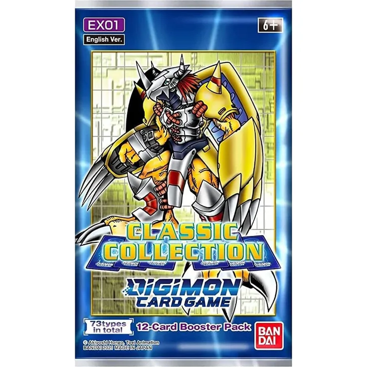 Digimon Card Game - Classic Collection EX-01 Booster Display (24 Packs) - EN