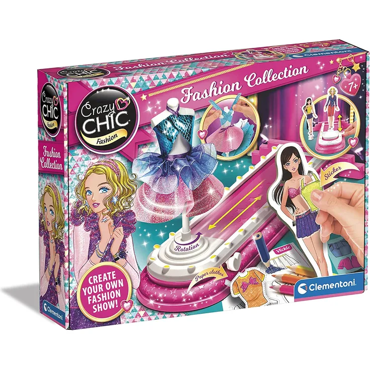 Clementoni Crazy Chiq - Mode-Kollektion Basteln