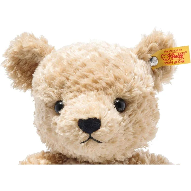 Steiff 014253 Original Plüschtier Paddy, Teddybären Kuscheltier ca. 30 cm, Markenplüsch mit Knopf im Ohr, Schmusefreund für Babys von Geburt an, Goldbraun – Bild 3