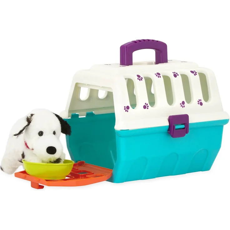 Battat Tierarztkoffer mit Dalmatiner – Tierarzt Hundekäfig Spielzeug mit Transportkäfig und Arzt Zubehör für Kinder (15 Teile) Spielzeug ab 2 Jahren – Bild 5