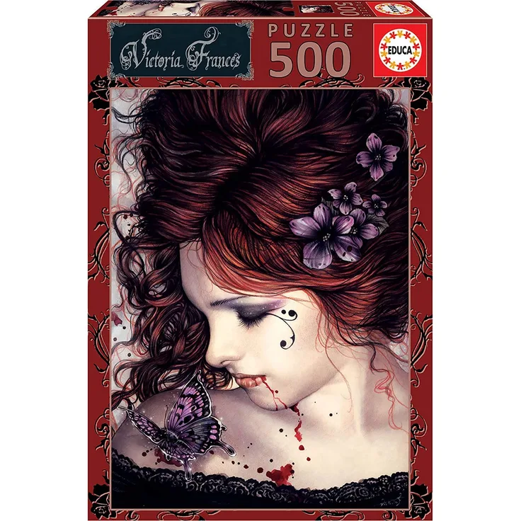 EDUCA 19008 Butterfly Francs 500 Teile Puzzle