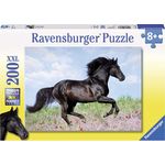 Ravensburger Kinderpuzzle 12803 - Schwarzer Hengst - 200 Teile