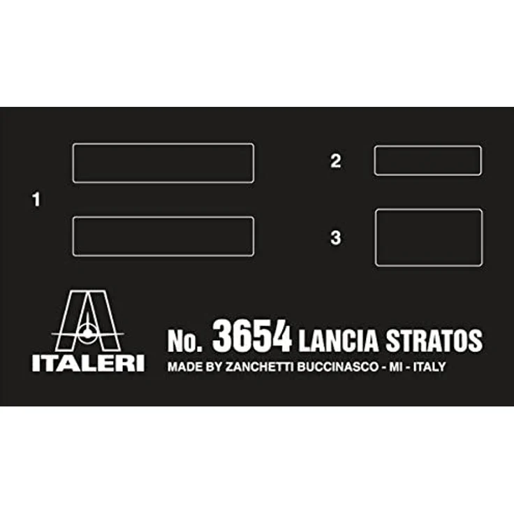 Italeri 3654 1:24 Lancia Stratos – Bild 10