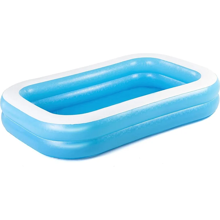 Bestway 'Family Pool', 262 x 175 x 51 cm, ab 6 Jahren, extra breite Seitenwände – Bild 1