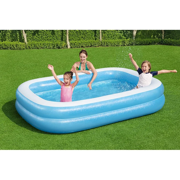 Bestway 'Family Pool', 262 x 175 x 51 cm, ab 6 Jahren, extra breite Seitenwände – Bild 14