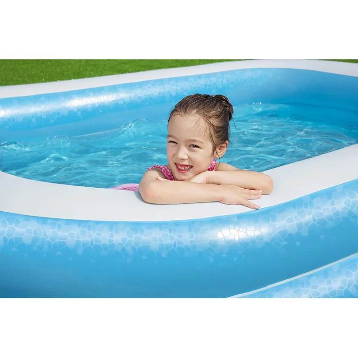 Bestway 'Family Pool', 262 x 175 x 51 cm, ab 6 Jahren, extra breite Seitenwände – Bild 15