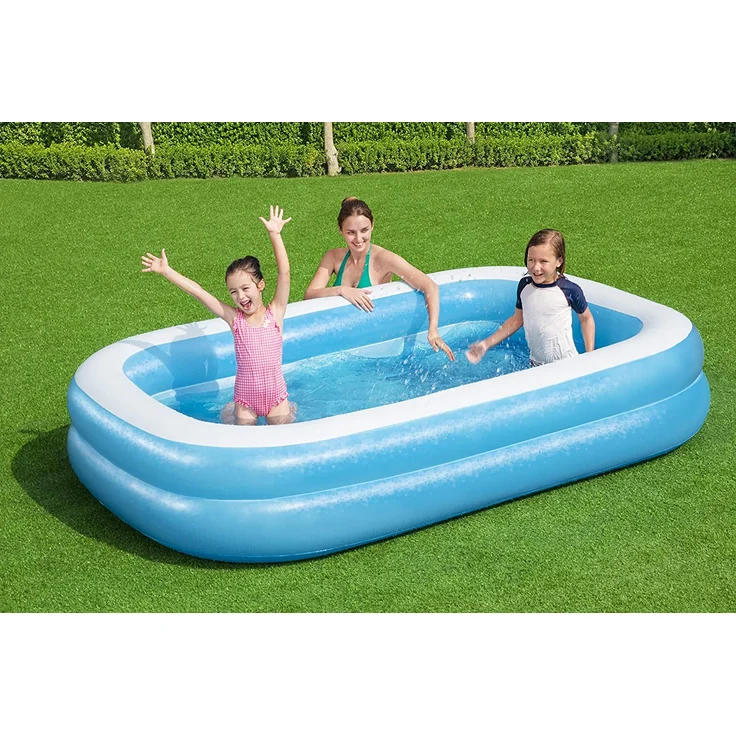 Bestway 'Family Pool', 262 x 175 x 51 cm, ab 6 Jahren, extra breite Seitenwände – Bild 2