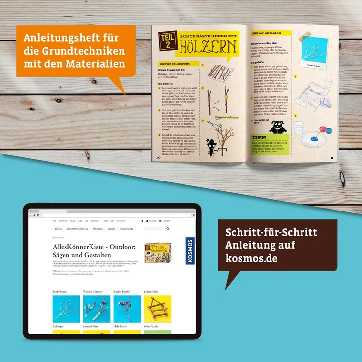 KOSMOS - Outdoor Sägen und Gestalten – Bild 7